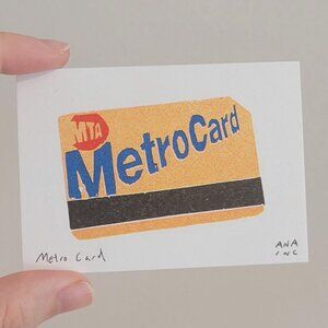Inciardi Mini Print - Metro Card